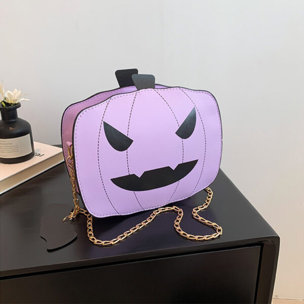 Women's Halloween Pumpkin Bag - Image 8