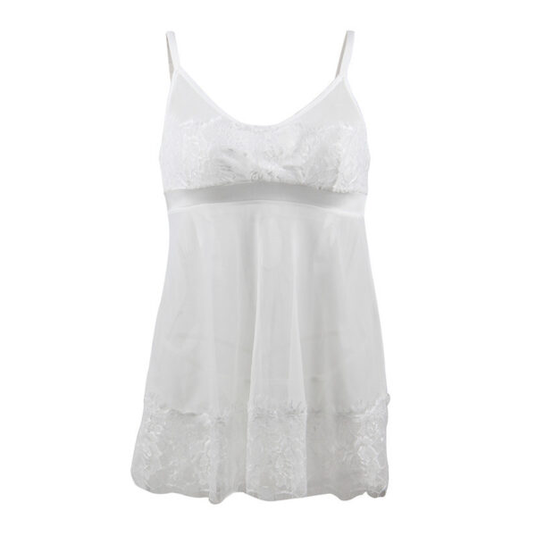 Oversized White Nightdress Lace Underwear - Image 5