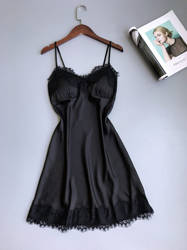 Comfortable silk suspender nightdress - Image 2