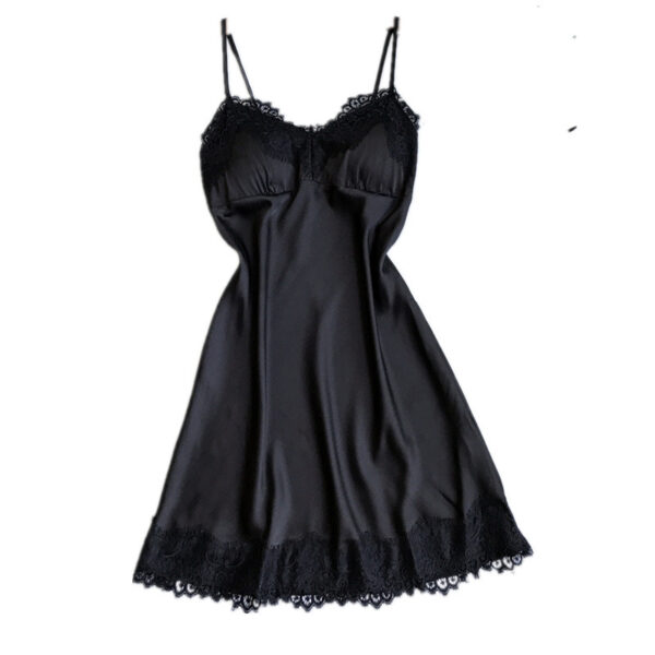 Comfortable silk suspender nightdress - Image 3