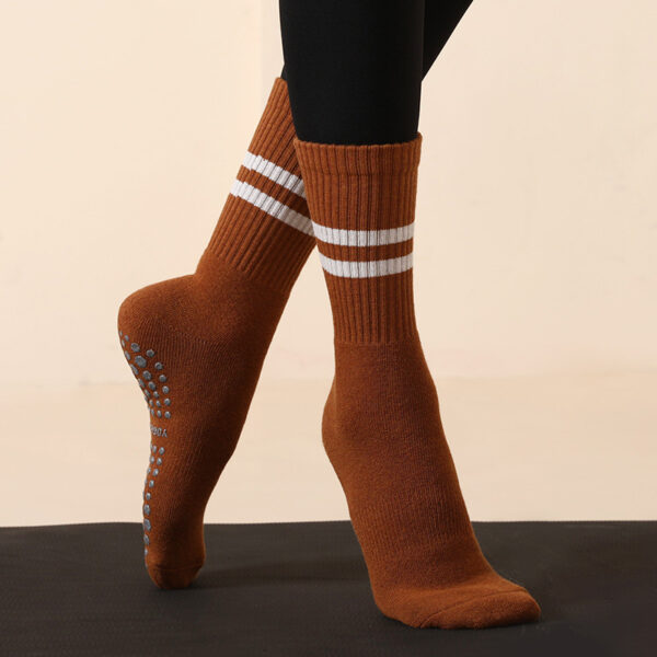 Anti-Slip Pilates Socks with Grips - Image 4