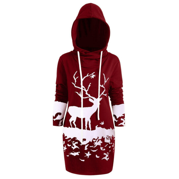 Christmas dress hoodie - Image 4