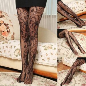 Women’s jacquard stockings slim-fit pantyhose