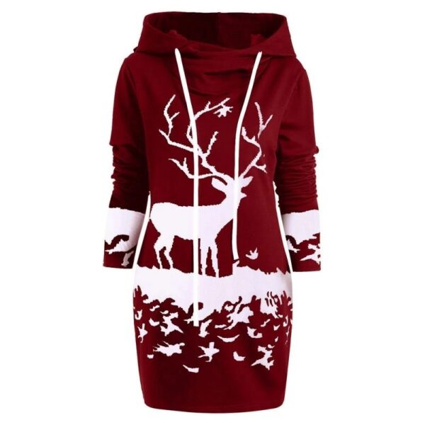 Christmas dress hoodie - Image 3