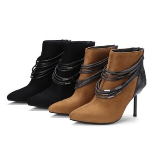 Pointed stiletto women’s boots