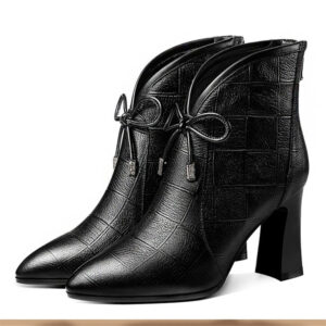 Women’s New Fashion Bow Pointed High Heels