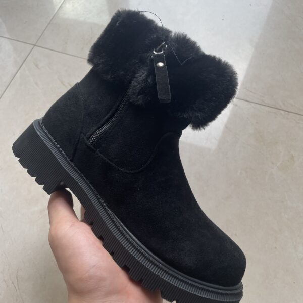 Cozy Winter Ankle Booties for Women – Fur-Lined High-Top Snow Boots - Image 7