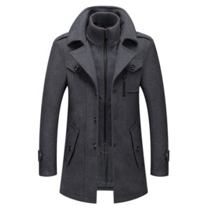 Cold-resistant Plus Cotton Woolen Men’s Jacket