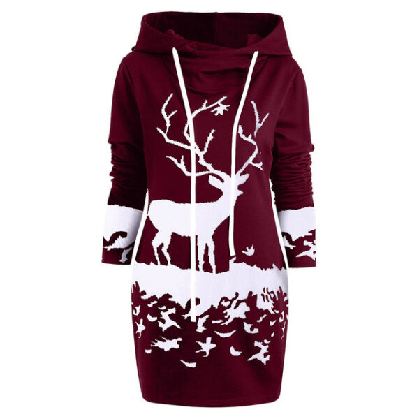 Christmas dress hoodie - Image 2