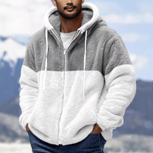 Men’s Double-sided Fleece Thermal Jacket