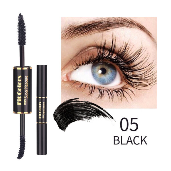 Waterproof Mascara with Dual-Head for Volume and Curl - Image 5