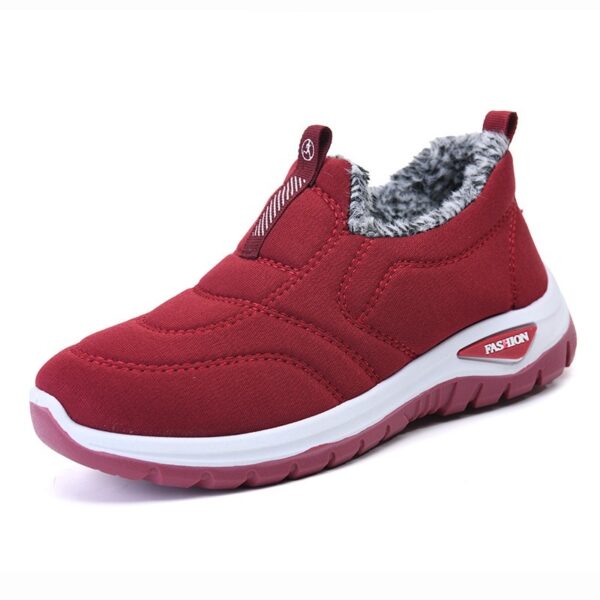 Female Fleece-lined Thickening Thermal Cotton Shoes - Image 5