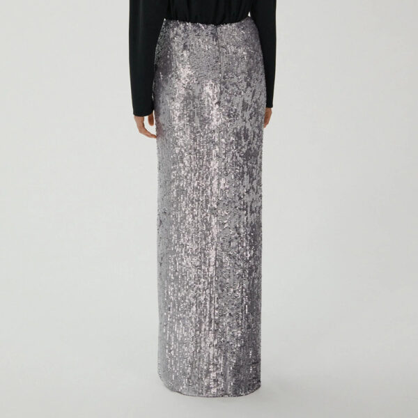 Autumn New Style Silver Dress Glitter Skirt - Image 4