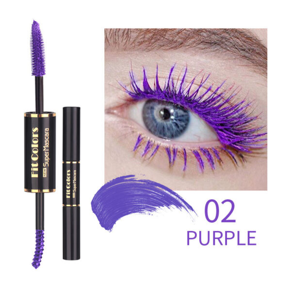 Waterproof Mascara with Dual-Head for Volume and Curl - Image 8