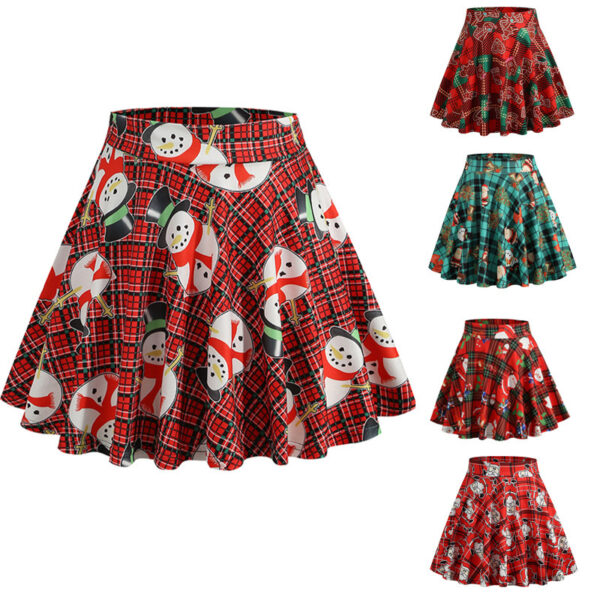 Christmas Women's Dress Plaid