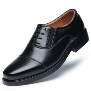 Men’s triple joint leather shoes