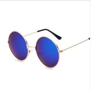 Unisex Polarized UV400 Vintage Round Sunglasses