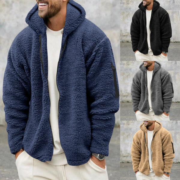 Men’s Two-Sided Sherpa Hoodie