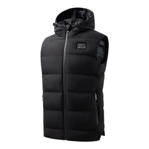 Men's Thermal Smart Heated Vest with 6 Heating Zones - Image 3