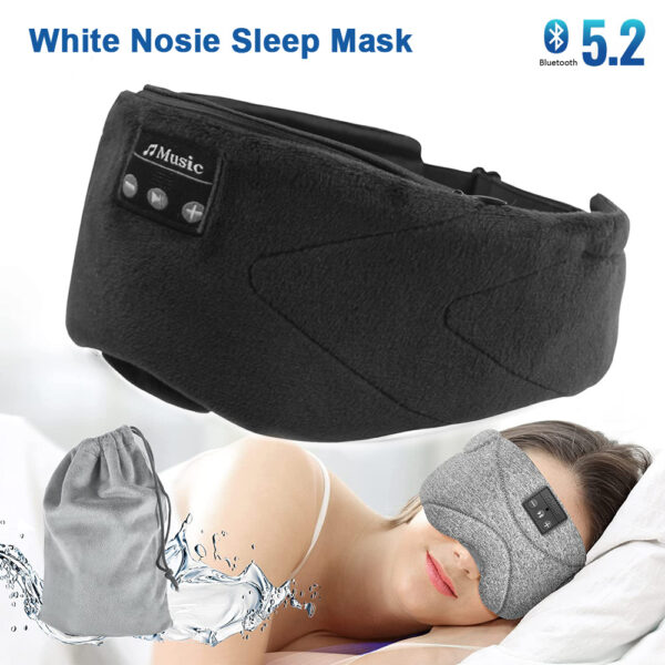 White Noise Bluetooth Sleep Eye Mask - Image 9