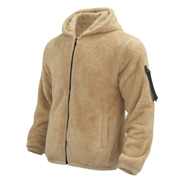 Men’s Two-Sided Sherpa Hoodie - Image 10