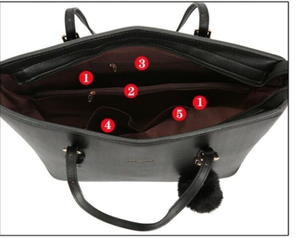 Hairball Lady's New Casual Bucket Bag - Image 7