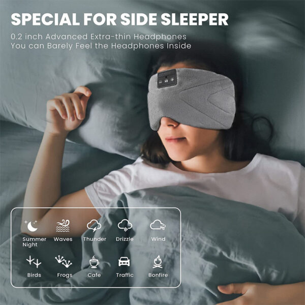 White Noise Bluetooth Sleep Eye Mask - Image 6